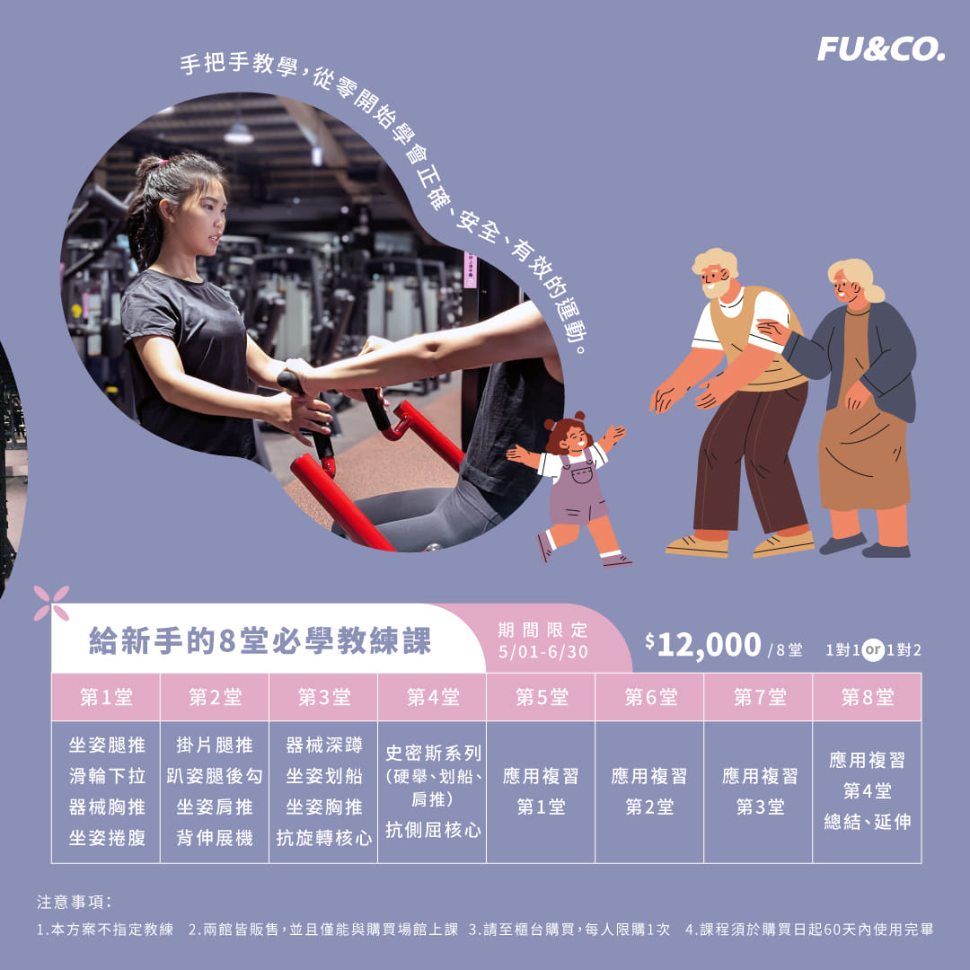 5~6月一對一8堂課月費12000元